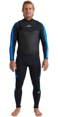 2025 Billabong Männer Oscillator Natural 4/3mm Brustreißverschluss Neoprenanzug 24AW193516 - Royal