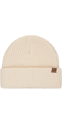 2025 Billabong Frauen Alta Rib Beanie EBJHA00121 - White Cap