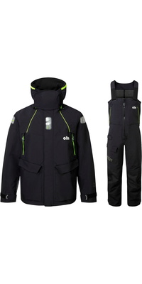 2026 Gill Männer OS2 Offshore-Jacke Und Hose Segelanzug GMOOJATCSB - Black