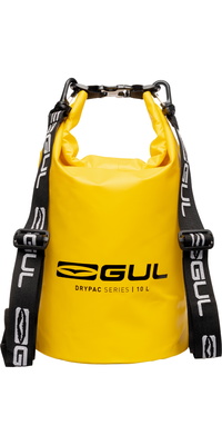 2026 Gul 10L Drypac Series Dry Bag LU0117 - Yellow / Black