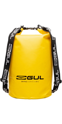 2026 Gul 25L Drypac Series Dry Bag LU0118 - Yellow / Black