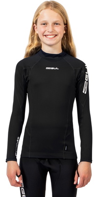 2026 Gul Junior UV-Schutz-Langarm-Lycra-Weste RG0344-BKBK - Black