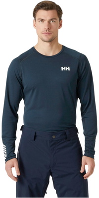 2025 Helly Hansen Männer Lifa Active Crew Base Layer 49389 - Navy
