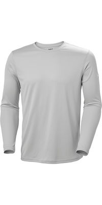 2026 Helly Hansen Männer Tech Crew Langarm 2.0 49582 - Grey Fog
