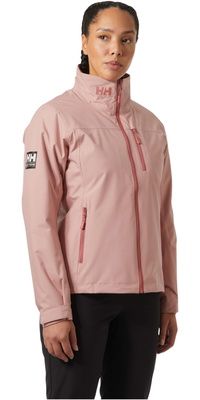 2025 Helly Hansen Frauen Crew Midlayer Sailing Jacket 2.0 34449 - Pink Salt