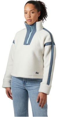 2025 Helly Hansen Frauen Imperial Pile Zip Pullover 49581 - Snow