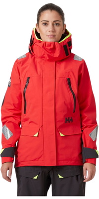 2026 Helly Hansen Womens Skagen Offshore Jacket 34257 - Alert Red