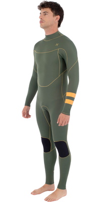 2025 Hurley Männer Advant 4/3mm Rückenreißverschluss Neoprenanzug MFS0000403 - Cargo
