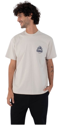 2025 Hurley Männer Global Fire T-Shirt HFA25MMTS04628 - Bone