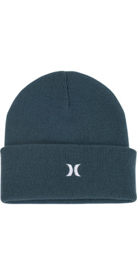 2025 Hurley Mens Icon Cuff 2.0 Beanie HNCM0029 - Denim Blue
