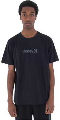 2025 Hurley Männer Bio One & Only Tee MTSAU25OAO - Black Gray