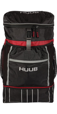 2026 Huub Transition II Rucksack A2-HB19BR - Black / Dunkelrot