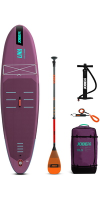 2026 Jobe Aero Lina 100 SUP Board Paket 486425003 - Pink