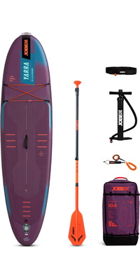 2026 Jobe Aero Yarra 106 SUP Board Paket 486425008 - Purple