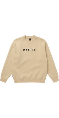 2025 Mystic M&auml;nner Brand Crew Sweat 35104.250135 - Pale Khaki