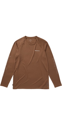 2025 Mystic Männer Tactic Long Sleeve Loose Fit Quick Dry Top 35001.250220 - Brown