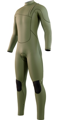 2025 Mystic Männer The One 4/3mm Zip-frei Neoprenanzug 35000.250610 - Moss