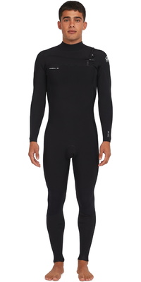 2026 ONeill Mens Epic 4/3mm Chest Zip Wetsuit 5647 - Black