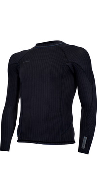2026 ONeill Mens Hyperfreak Comp-X 2mm Long Sleeve Top 5488 - Black