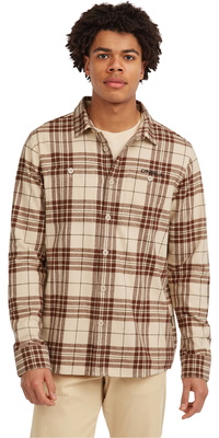 2025 ONeill M&auml;nner Unverzichtbares Flanellhemd 2650049 - Beige Flannel Check