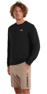 2025 ONeill Mens Small Logo Crew Sweatshirt N2750013 - Black Out