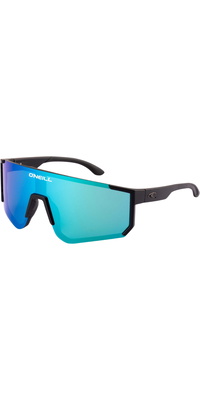 2026 ONeill Mens Sunglasses 9038 ONS-9038-2.0-104 BLU - Matte Black / Blue Mirror