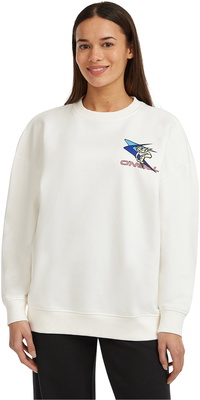 2025 ONeill Frauen FWCPlay Crew Sweatshirt 1750124 - Snow White