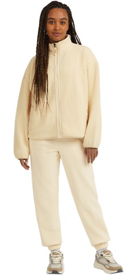 2025 ONeill Frauen Unverzichtbarer High-Pile-Pullover Mit Durchgehendem Reißverschluss Fleece 1350079 - Macaron