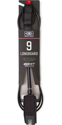 2025 Ocean And Earth 9’0 One-Xt Premium-Leine LP90XTBLK - Black