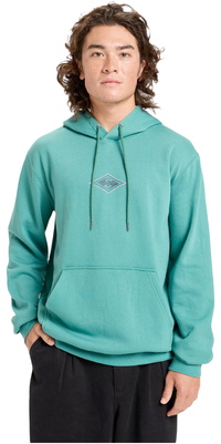 2026 Quiksilver Mens Graphic Hoodie EQYFT05131 - Deep Sea