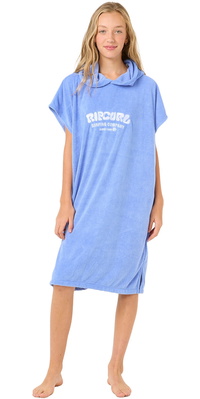 2025 Rip Curl Junior Klassisches Surf-Kapuzenhandtuch 00CGTO - Blue