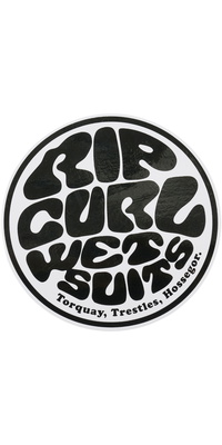 2026 Rip Curl Logo Stickers 132MUT - White