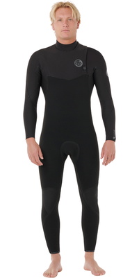 2026 Rip Curl Mens Flashbomb Pro 3/2mm Zip Free Wetsuit 17GMFS - Black
