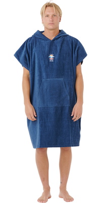 2026 Rip Curl Männer Logo-Kapuzenhandtuch 00GMTO - Navy