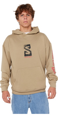 2025 Rip Curl Mens Search Gear Hoodie 09QMFL - Khaki