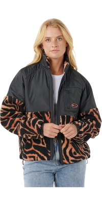 2025 Rip Curl Frauen Keepsakes Anti-Series Polar Fleece 09OWFL - Black