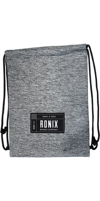 2026 Ronix Kordelzug-Sack R21-BAG-DS - Heather Charcoal / White