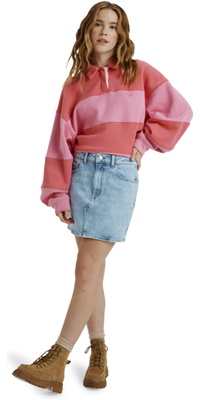 2025 Roxy Frauen Rain Mini Skirt ERJDK03038 - Beau Blue