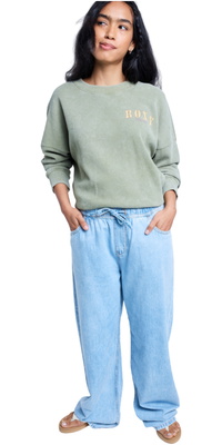 2025 Roxy Frauen Atemberaubende Jogginghose ERJDP03313 - Beau Blue