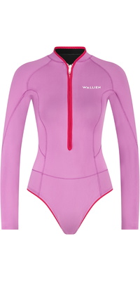 2026 Wallien Frauen Horizonia Yulex 1.5mm Reißverschluss Vorne Frühlingsanzug Neoprenanzug 10101 - Lilac