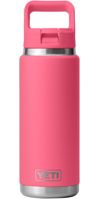 2026 YETI Rambler 26 OZ Straw Bottle 70000003274 - Tropical Pink