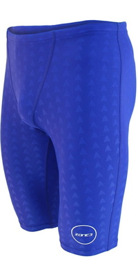 2026 ZONE3 Männer Fina Approved Performance Gold Jammer Shorts SW18MFJS106 - Blue / Weiß