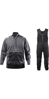 2026 Zhik CST500 Coastal Smock & Salopette Segelanzug ZCST500SASCS - Black