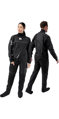 2026 Zhik Unisex Front Zip Performance Trockenanzug DST-0270-U-BLK - Black