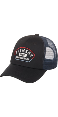 2026 Element M&auml;nner Team-Trucker-Cap ELYHA00252 - Flint Black
