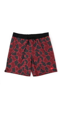 2026  Florence Marine X   Standard-Elastik-Shorts FMBS00041  Maroon Camo