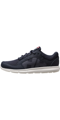 2026 Helly Hansen Frauen Ahiga V4 Hydropower Sneakers 11583  Navy / Off White