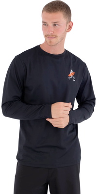 2026 Hurley Männer Reguläre Flamengue-Langarm-Lycra-Weste MLEU00006 - Black