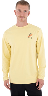 2026 Hurley Männer Reguläre Flamengue-Langarm-Lycra-Weste MLEU00006 - Nectarine