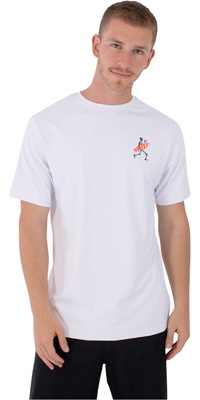 2026 Hurley Männer Reguläre Flamengue-Lycra-Weste Mit Kurzen Ärmeln MLEU00007 - White